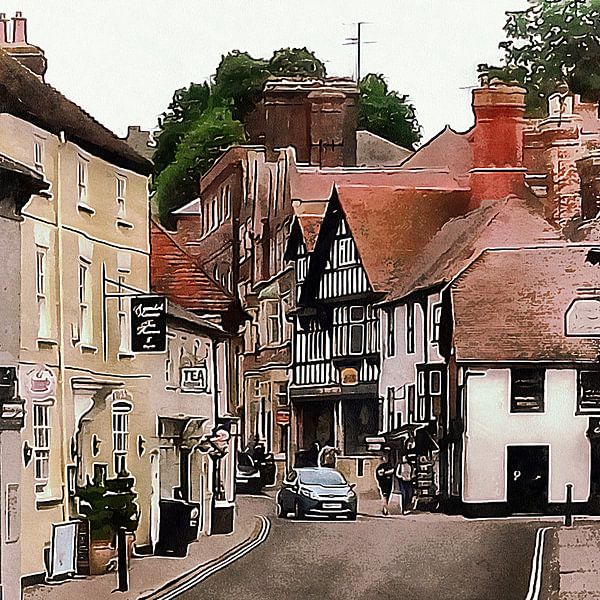 Arundel Street View by Dorothy Berry-Lound