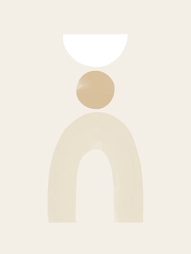 Ausgleichende Formen NO.3 | Beige