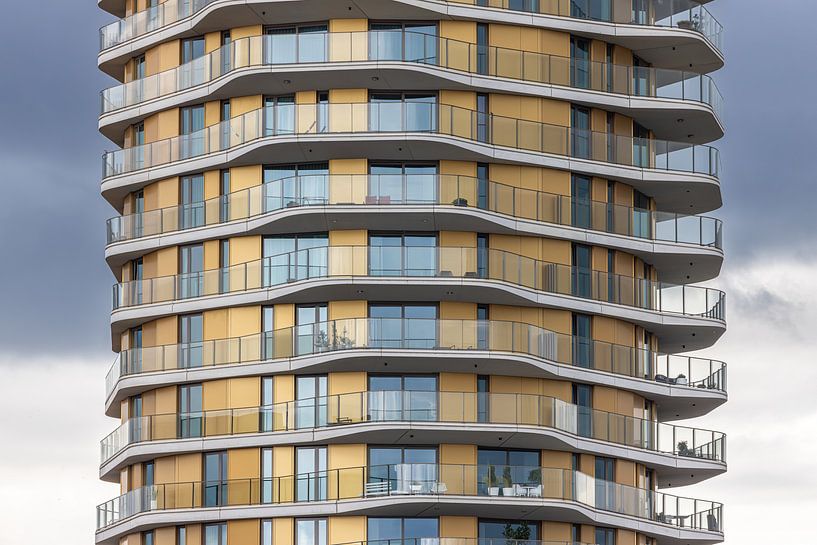 Modern Architecture of the Manhattan Tower in Roermond by Triki Photography