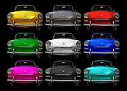 VW 1500 Type 3 in multi color 2 by aRi F. Huber thumbnail