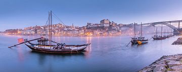 Porto on the Douro River, Portugal (2) by Adelheid Smitt