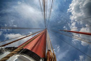 Mast  zeilklipper Sanne Sophia von Foto Amsterdam/ Peter Bartelings