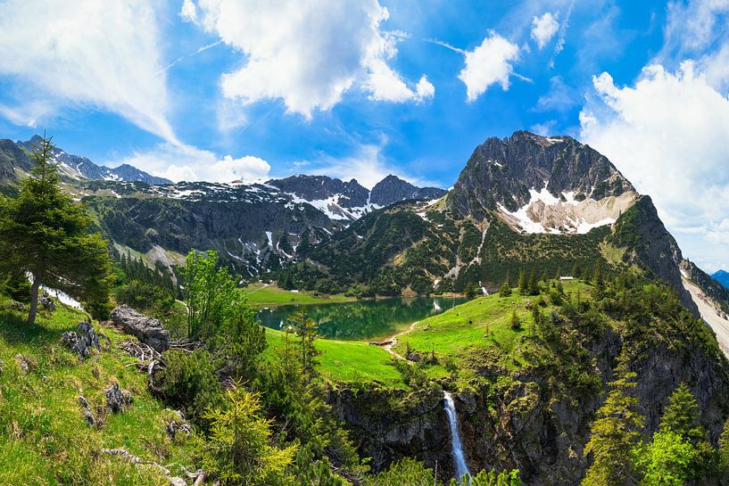 Lower Geisalpsee of the Allgäu High Alps by Raphotography