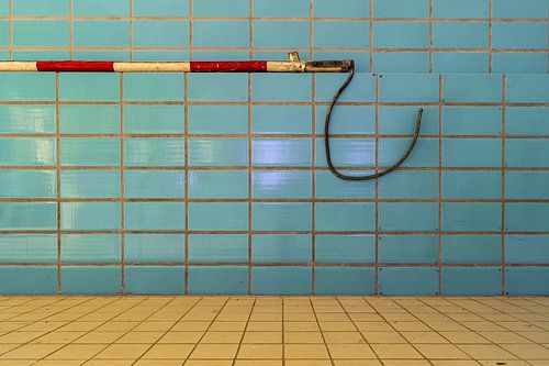 de haak van de badmeester