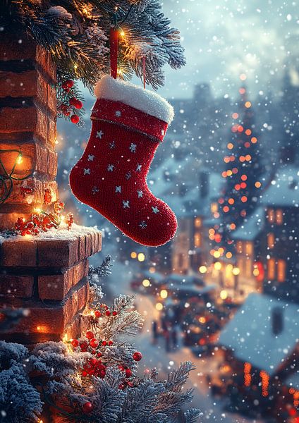 Weihnachtsstrumpf von aro mnzt