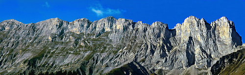 Vercors Bergpanorama