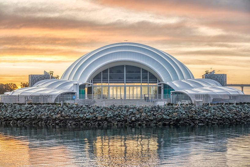 Rady Shell Sunrise by Joseph S Giacalone Photography