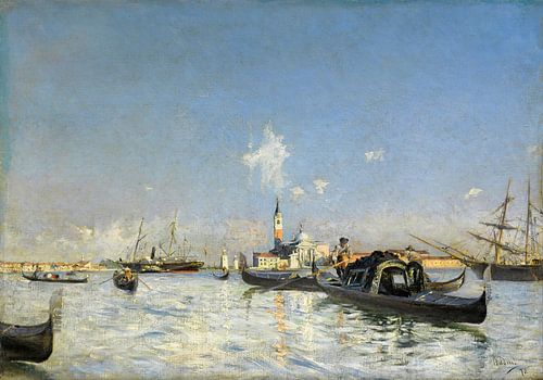 Giovanni Boldini - Het eiland San Giorgio in Venetië