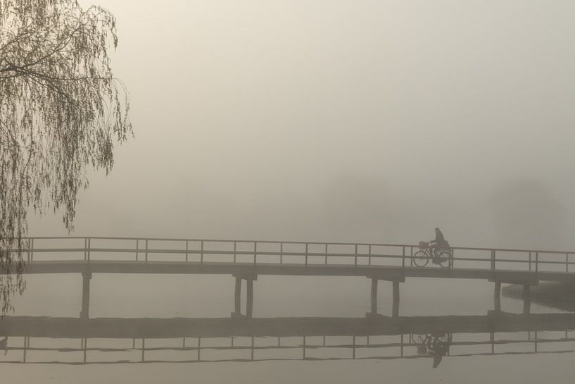 matin brumeux par Hetwie van der Putten