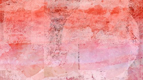 Moderne herfstabstractie in warme kleuren