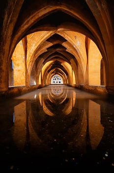 The colour of the Royal Alcázar
