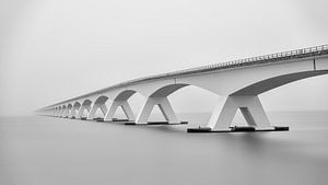 Sea sandbridge long exposure VI by Teun Ruijters