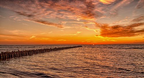 Hindeloopen zonsondergang