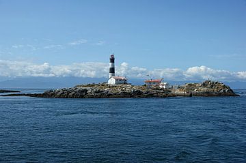 Race Rocks Lighthouse, Vancouver Island van Jeroen van Deel