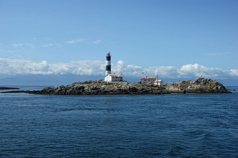 Race Rocks Lighthouse, Vancouver Island van Jeroen van Deel