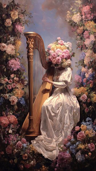 Rose Harpist par Studio des Fleurs
