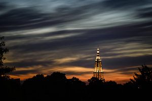 Amersfoortse zonsondergang van Sjoerd Mouissie