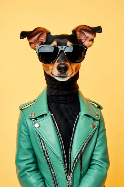 Manchester Terrier by Poster Art Shop