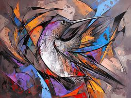 Oiseau | Art abstrait de l'oiseau