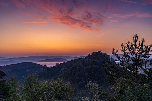 Good morning Elbsandstein Mountains
