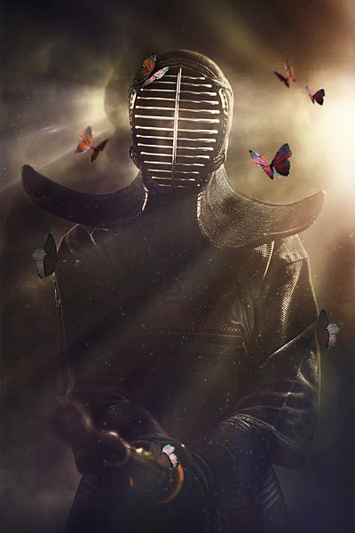 Kendo and Butterflies: A Harmony of Strength and Fragility by Elianne van Turennout