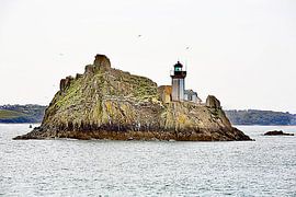 Island with lighthouse by BDG pics