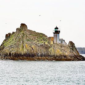 Insel mit Leuchtturm von BDG pics