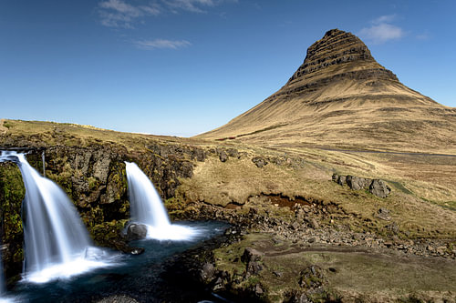 Waterfall near Kirkjufell
