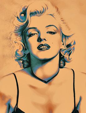 Marilyn Monroe von Gisela- Art for You