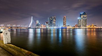 Rotterdam - Kop van Zuid & Erasmusbrug van Henk Verheyen