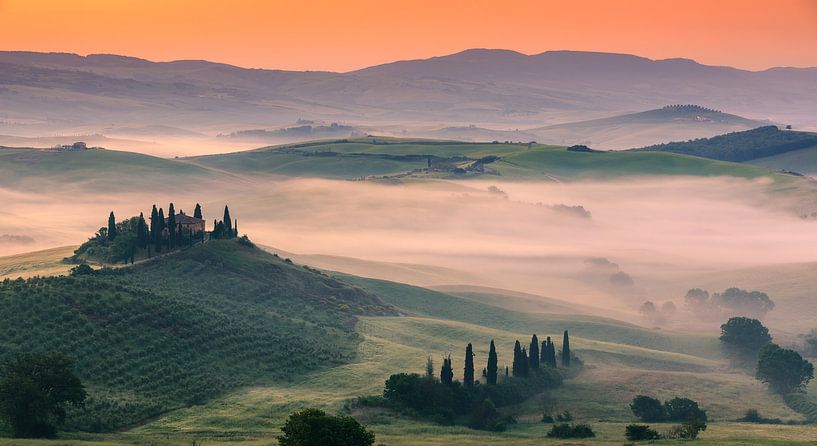 Podere Belvedere, Val d'Orcia, Tuscany, Italy par Henk Meijer Photography