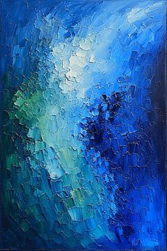 Komposition in Blau 2 von Günther Heilemann