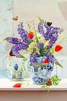 Stilleven ‘wilde lupinen’