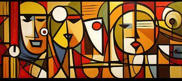 New Picasso No. 52.85 van ARTEO Schilderijen