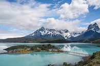 Pehoe Lake in Torres del Paine - Chile by Erwin Blekkenhorst thumbnail