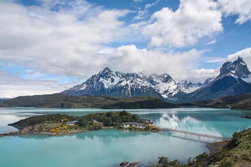 Pehoe Lake in Torres del Paine - Chile