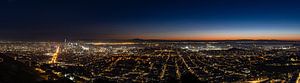 Skyline von San Francisco bei Sonnenaufgang von Remco Piet