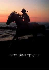 Pippi - Rider i skymning by Thomas burnet