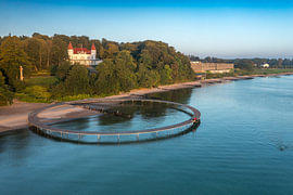Infinity Bridge, Aarhus, Dänemark.