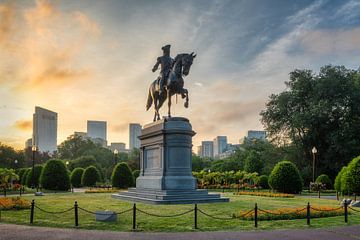 Statue de George Washington sur Bart Hendrix