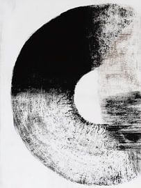 Textured Circles I by Chromatic Storm Studio