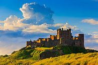 Bamburgh Castle von Henk Meijer Photography Miniaturansicht