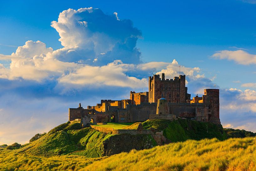 Bamburgh Castle von Henk Meijer Photography