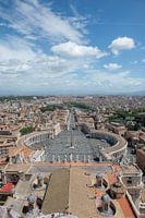 Vue de l'église Saint-Pierre à Rome