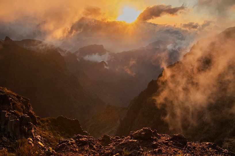 Pico do Areeiro, Madeira by Nynke Altenburg