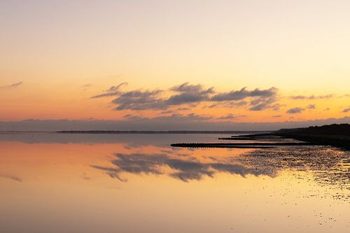 Das Wattenmeer bei Sonnenuntergang