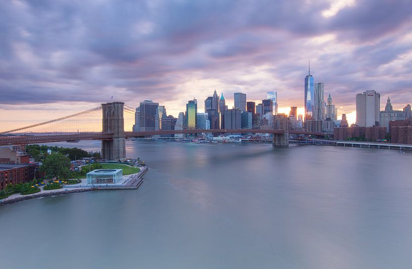 New York City - Brooklyn Bridge - USA by Marcel Kerdijk