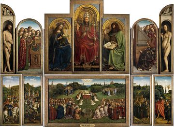 Jan van Eyck - Aanbidding van het Lam Gods