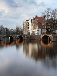 Amsterdam Keizersgracht met Leidsegracht