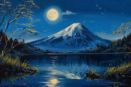 Mount Fuji by Poster Art Shop